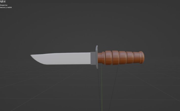 Modélisation Couteau
