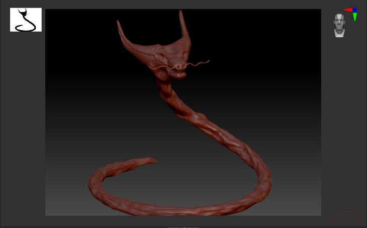 ZBrush Dragon